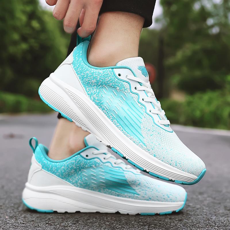 Casual Dress Sneakers For Men 2025 New Soft Sports Shoes Comfort Breathable Tennis Shoes Outdoor Light Mesh Walking Shoes Women