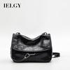 Black All-match Crossbody Plain Casual Popular PU Women's Shoulder Bag Portable