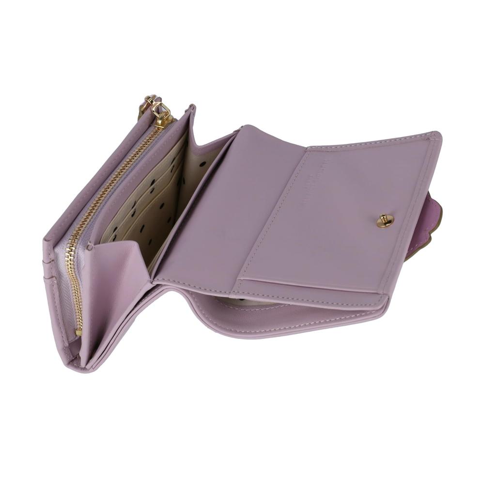 Bifold Wallet Small Wallet Flower Embroidery [Tsumori Chisato]