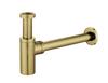 Custom Color Brass 4-Inch Siphon Basin Bottle Trap Modern Copper Sink Drain for Bathroom Basement Hotel 80mm 1 1/4'' 1 1/2''