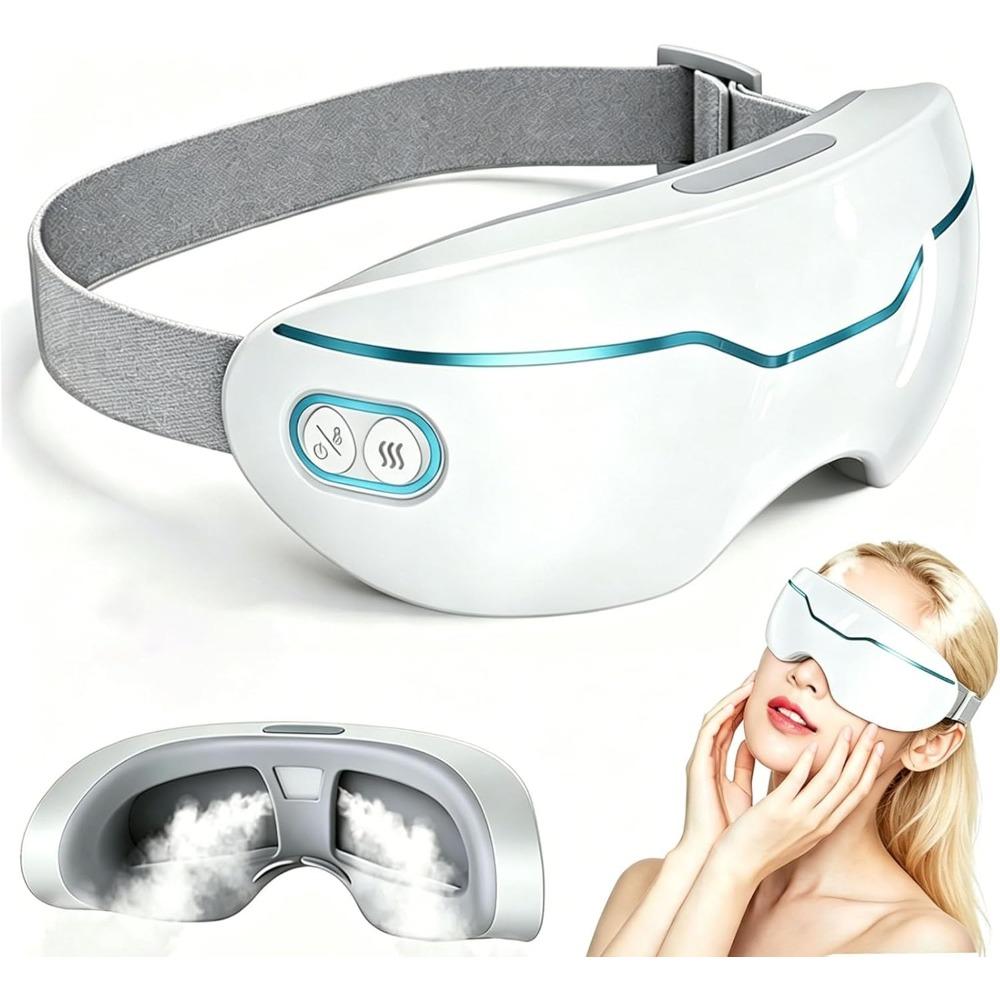 2026 upgraded steam eye mask, suitable for dry eye syndrome, heated eye care mask, nano mist hot and cold compress, 2 steam settings.
