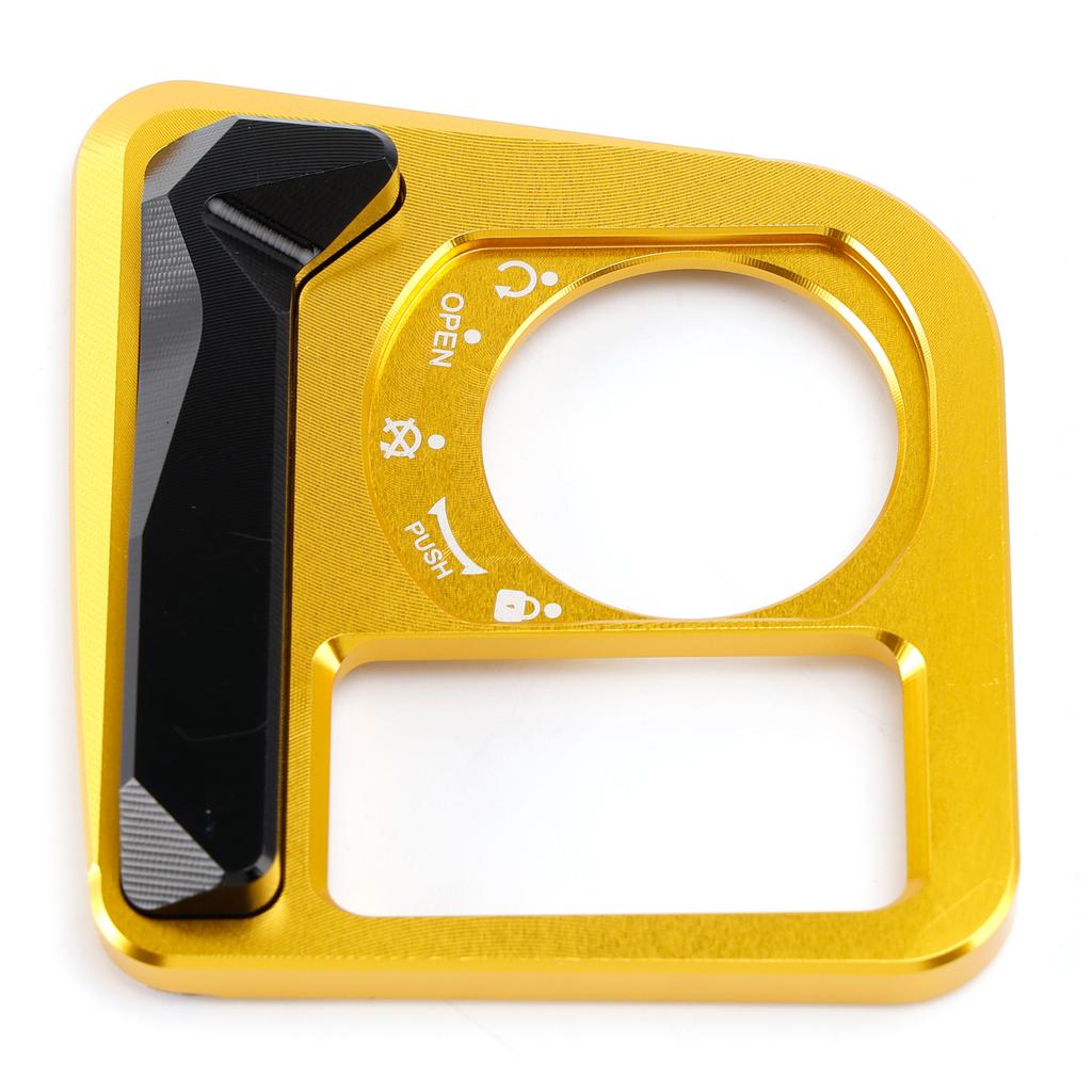 Aluminum Ignition Switch Cover Gold For Honda PCX125 PCX160 2021-2024