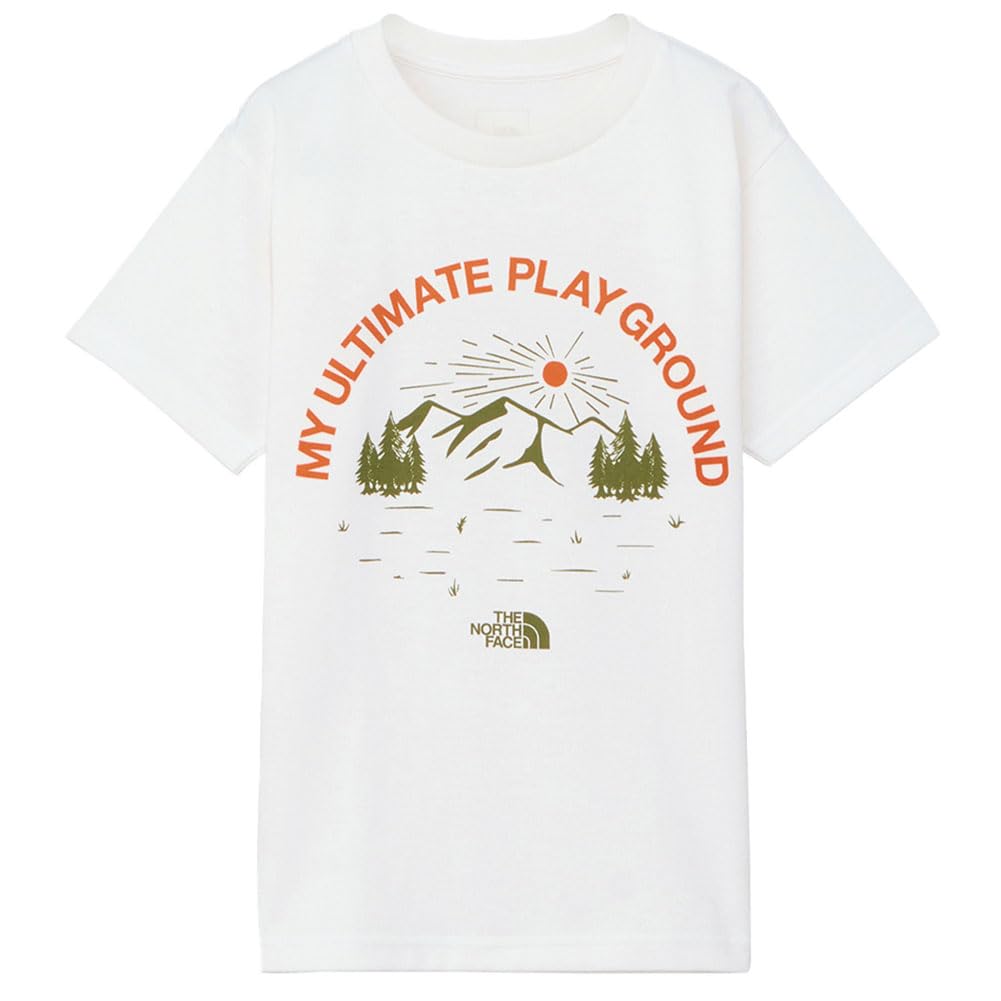 The North Face Your Own Playground Size 150 S/S Tee, Off-White,