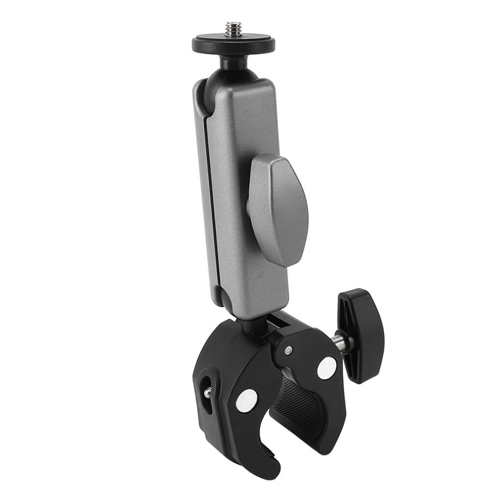 Camera Motorcycle Mount Strong Bearing Capacity Solid Structure 360 Deg Rotation Action Camera