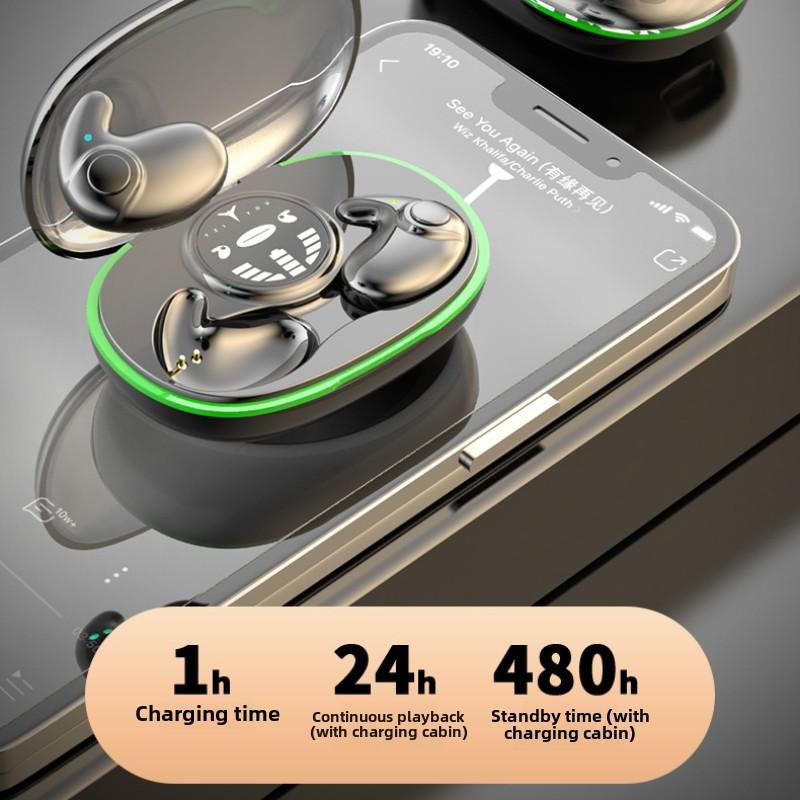 Bezdrátová Bluetooth sluchátka do uší TWS s kostním vedením 5.3, ultra dlouhá životnost, redukce hluku