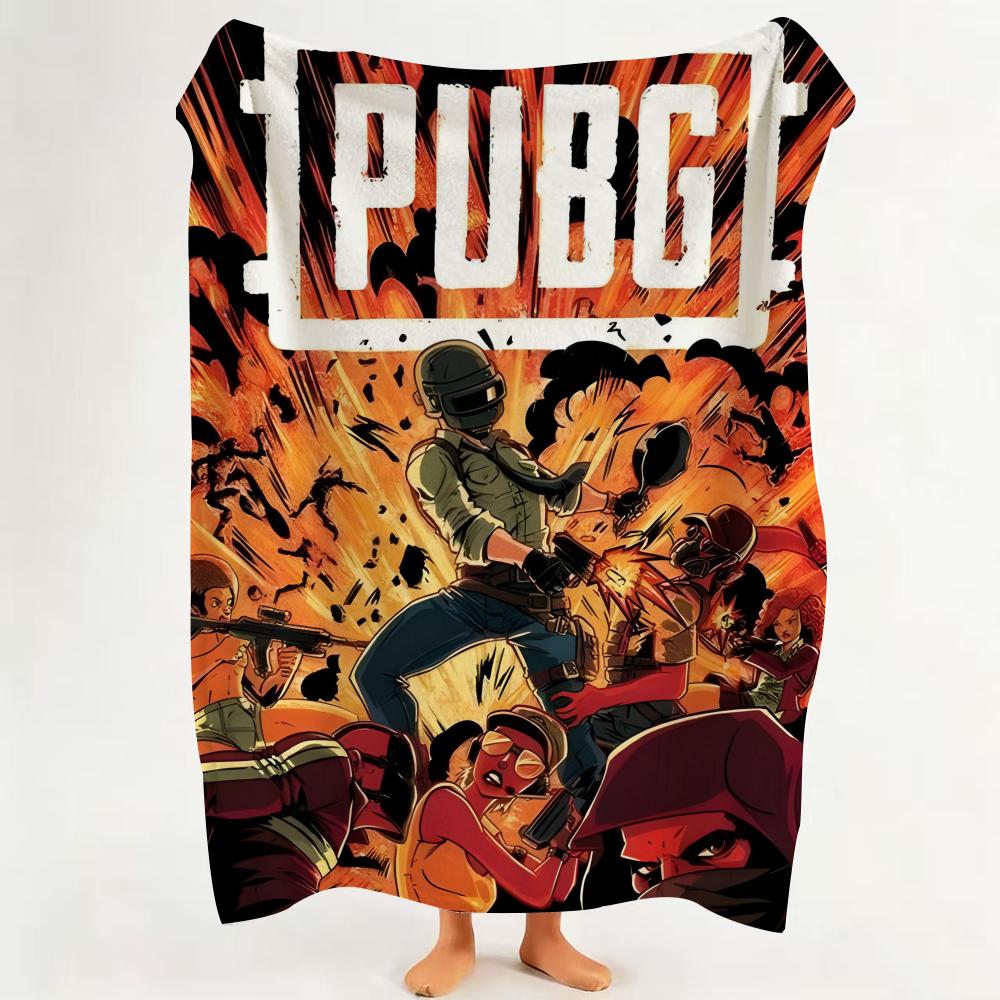 

Game P PUBG Throw Flannel Throw Blanket Suitable for Sofa Living Room Bedroom 75cmx90cm