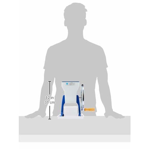Chubu Corporation Chubu Hatsuyuki Manual Ice Crusher HA-1700 Exterior: Aluminum Die-Cast, Japan FAI14