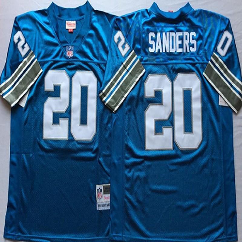 Retro Vintage Lions Tým 20 Americký Fotbalový Dres Vyšívaný Sportovní Oblečení Unisex Bavlněná Směs Limitovaná Edice