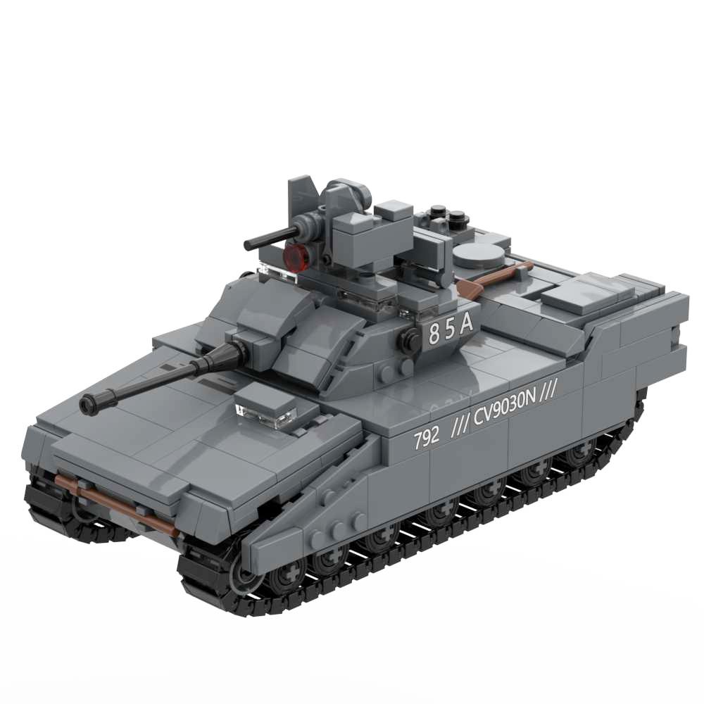 UK French Army Building Block Toy Military Ww1 Ww2 Mark Tank Matilda Staghound Mk1 AMX30 FV107 Armored Vehicle Howitzer Truck