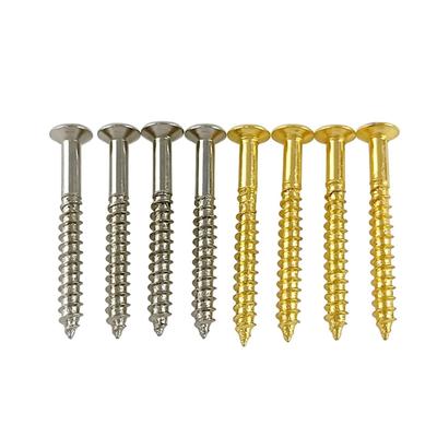 8Pcs Guitar Neck Plate Screws Replacement Electric Guitar Screws Neck Plate Mounting Screws Electric Guitars Part
