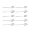 10Pcs Washable Kitchen Cleaning Brush Long Handle Triple Side Bristles for Coffee Grinder Juicer Soymilk Machine Food Processor