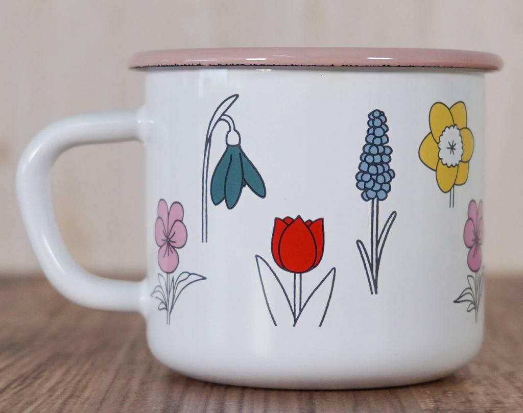 Fuji Enamelware Miffy Bloom Mug 9cm MF26-9MG