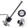 100-500mm Stainless Steel Marine Fuel Level Gauge Sensor Fit Boat Car Fuel Level Gauge Meter 0-190 ohm with Red Backlight 9-32V