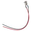 1/5pcs 12mm Momentary Push Button Switch Silver Shell with pre-Wiring  IP65 Waterproof Push Button Switch