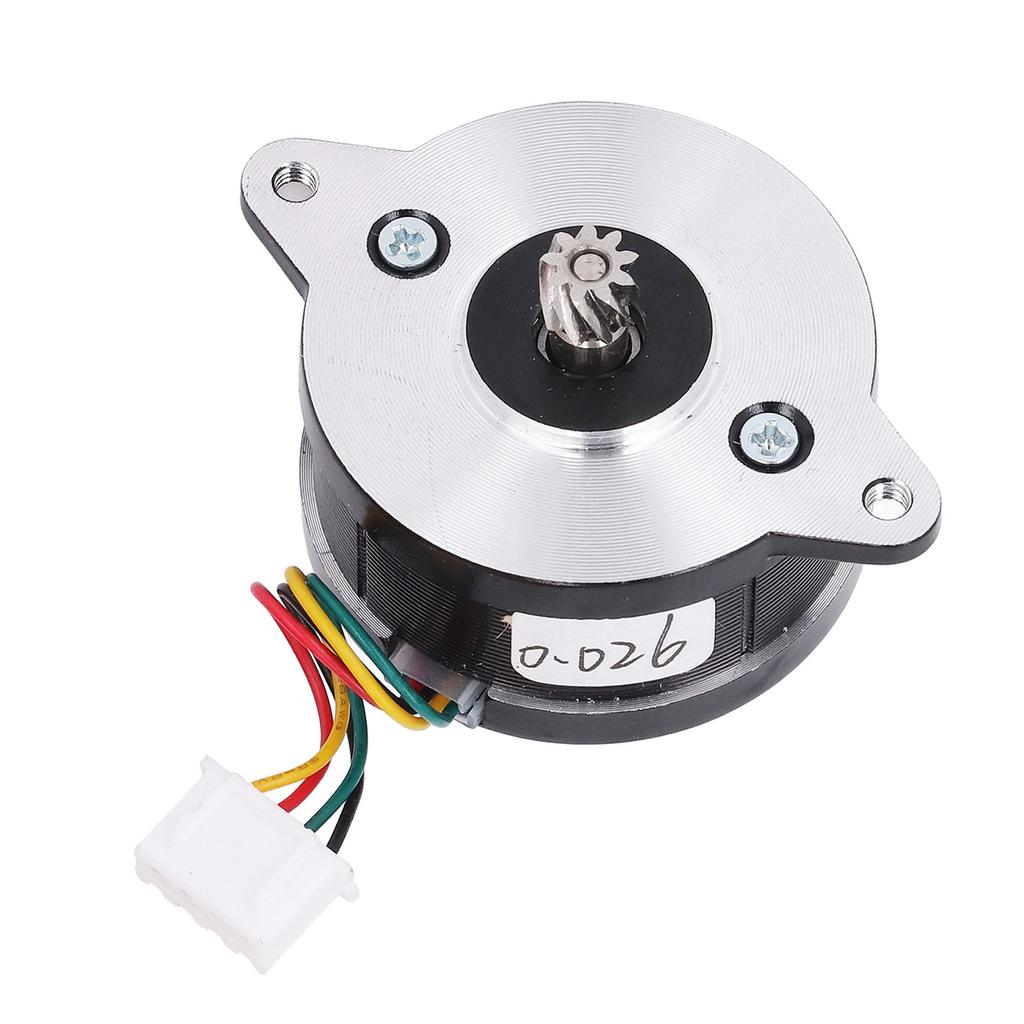 Round Stepper Motor 2PH 1.8 Step Angle DC 2.4V 1A 9T Helical Gear 36mm for Bambu Lab X1 X1C P1P P1S 3D Printer Extruder