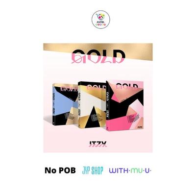 Select POB STANDARD Ver ITZY Mini Album GOLD Regular Edition