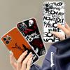 My C-Chemical R-Romance Band Transparent Phone Case For iPhone 16 15 14 13 12 11 Pro Max Plus Soft Cover