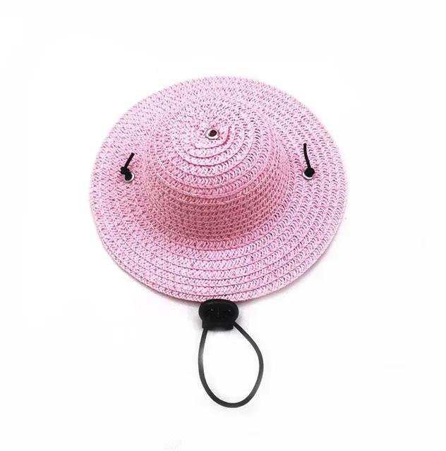 

Новая яркая, красочная, стильная, мини-мексиканская соломенная шляпа для собак и кошек, добавит изюминку и защиту от солнца образу вашего пушистого друга L розовый