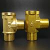 Various Types DN15 1/2" BSPP Male Female Tee 3 Ways Brass Pipe Fitting Connector Splitter Block  Home Garden