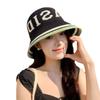 New Summer Hat for Women Knitted Fisherman Hat Sun Protection Sun Hat Summer Breathable Face Showing Hat