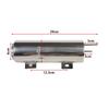 2''x13” / 3''x10” Radiator Coolant Overflow Puke Tank Universal Polished Stainless Steel Radiator Coolant Overflow Tank