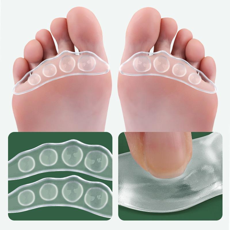 1Pair Non Slip Shoe Pads High Heels Adjustable Gel Heel Protectors Women Silicone Cushion Foot Care