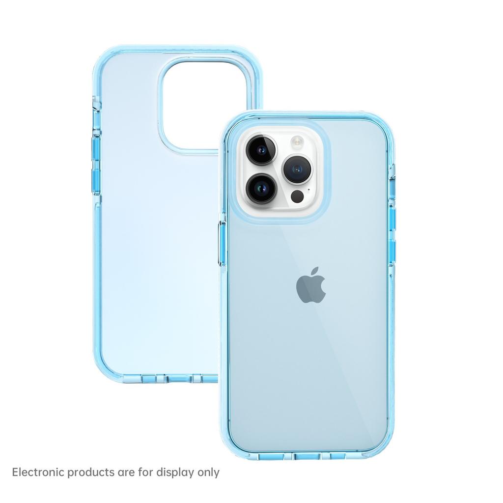 For Iphone 13 14 15 Pro Max Ins Transparent Case Four Sided Anti Fall Covers Protective TPU+TPE Soft Shell Anti Scratch Case