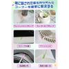 DXTECHPRO Air Conditioner Crevice Brush, Cleaning Brush, Gap Cleaning Brush, Fan Cleaning Tool, Air Purifier Cleaning Tool, Water Bottle Cleaning, Toi