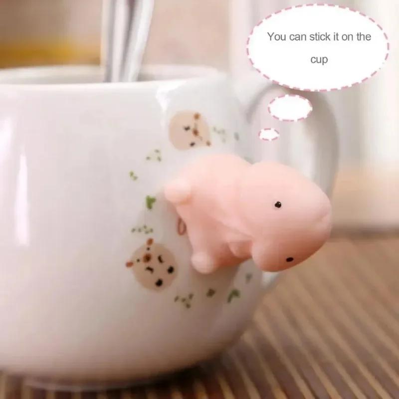 12/6pcs Mini Squishy Penis Doll Masturbator Rising Penis Stress Relief Toys Interesting Gifts Decompression Relax Pressure Toy