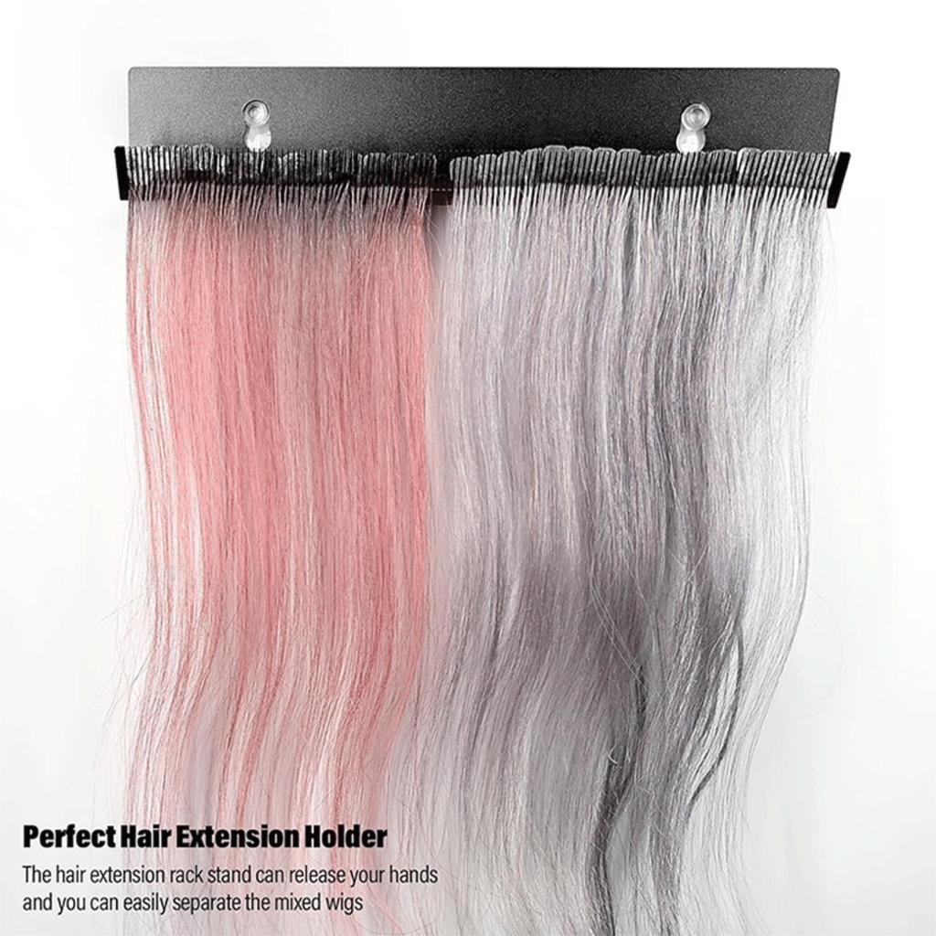 Metal Hair Extension Display Stand Hair Extension Holder Hair Extension Fixing Tool Hair Extension Holder For Styling Storage