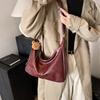 Ielgy Autumn Winter Large-Capacity All-Match Commuter Shoulder Soft Leather Mess