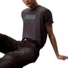 Calvin Klein Minimalist Comfortable Versatile Casual Pattern Round Neck Short Sleeve T-Shirt Men Tops Ebony 4RB854G-411