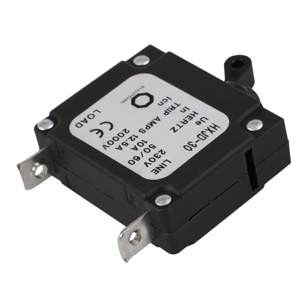 1pc AC230V 10A Generator Circuit Breaker For 168F/170F/ 2KW-3KW 3-phase Engine Generator Equipment Protector