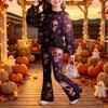 Kids Casual Long Sleeve Top and Pants 2-Piece Outfit Set for Boys and Girls