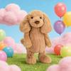 Yellow Droopy-eared Dog Plush Toy Animal Home Decoration High-quality And Comfortable Children's Birthday Gift Companion Gift