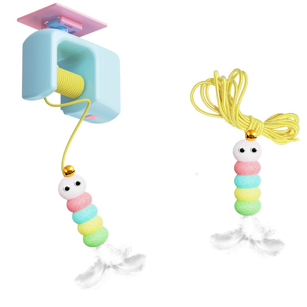 Interactive Hanging Cat Toy For Indoor Cats Automatic Funny Pet Cat Toy For Small Medium Large Cats