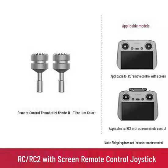 

Compatible Thumb Stick for DJI FLIP/R3S/4/3PRO Joystick Remote Controllers For DJI RC/RC2