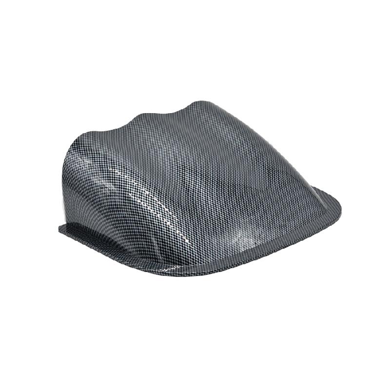 2''52mm Universal Triple Dash Gauge Pod Mount Carbon Fiber Look 3 Hole Dashboard