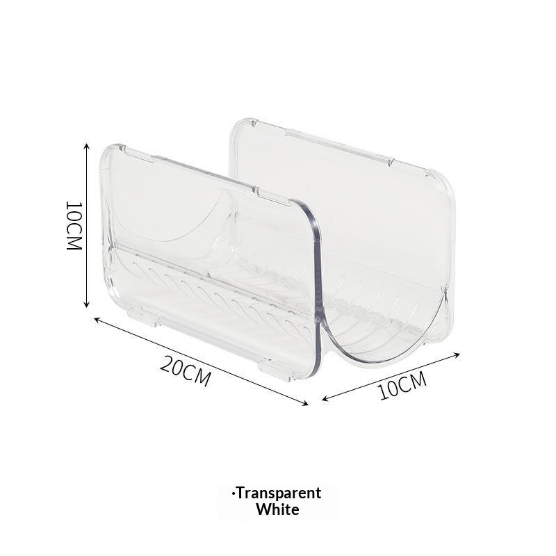 Clear Acrylic Stackable Hair Tool Organizer For Hair Dryer Curling Iron Straightener Bathroom Countertop Storage