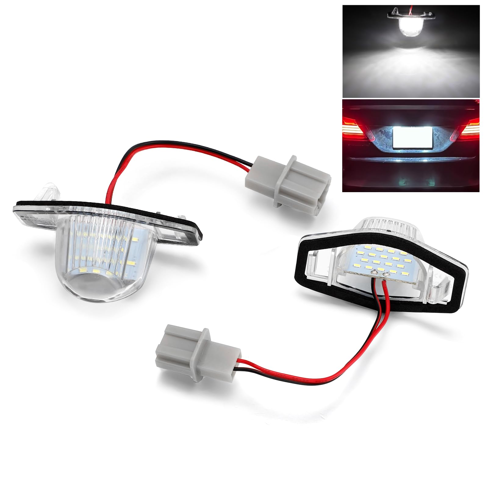 Futwod Honda LED Number Light License Lamp N Wagon N белый
