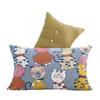 Simple Gauze Thickened Cotton Pillowcases, A Pair of Soft Cartoon European Cotton Simple Pillowcases, Non-slip and Non-falling Off
