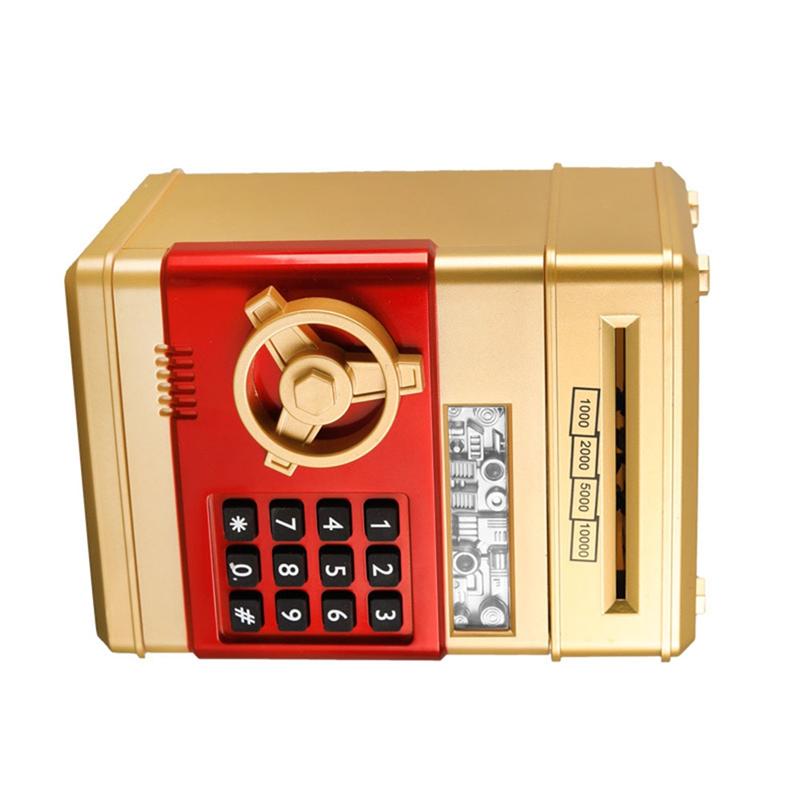 A71Z Mini Piggy Bank Children's Safe Forboys/Girls Battery-Free Safe Bank Witheasy Retrieval System