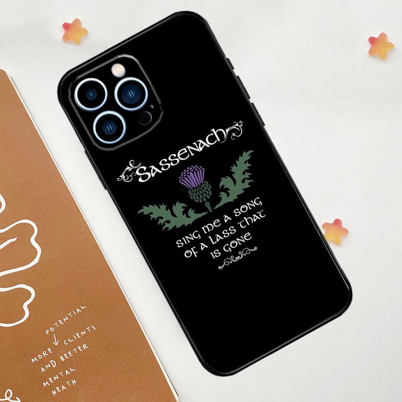 Outlander Sassenach Libelle Handyhülle Für iPhone 17 Pro Max 14 13 12 11 15 16 Pro Max mini 15 Plus 16e 17 Air Funda