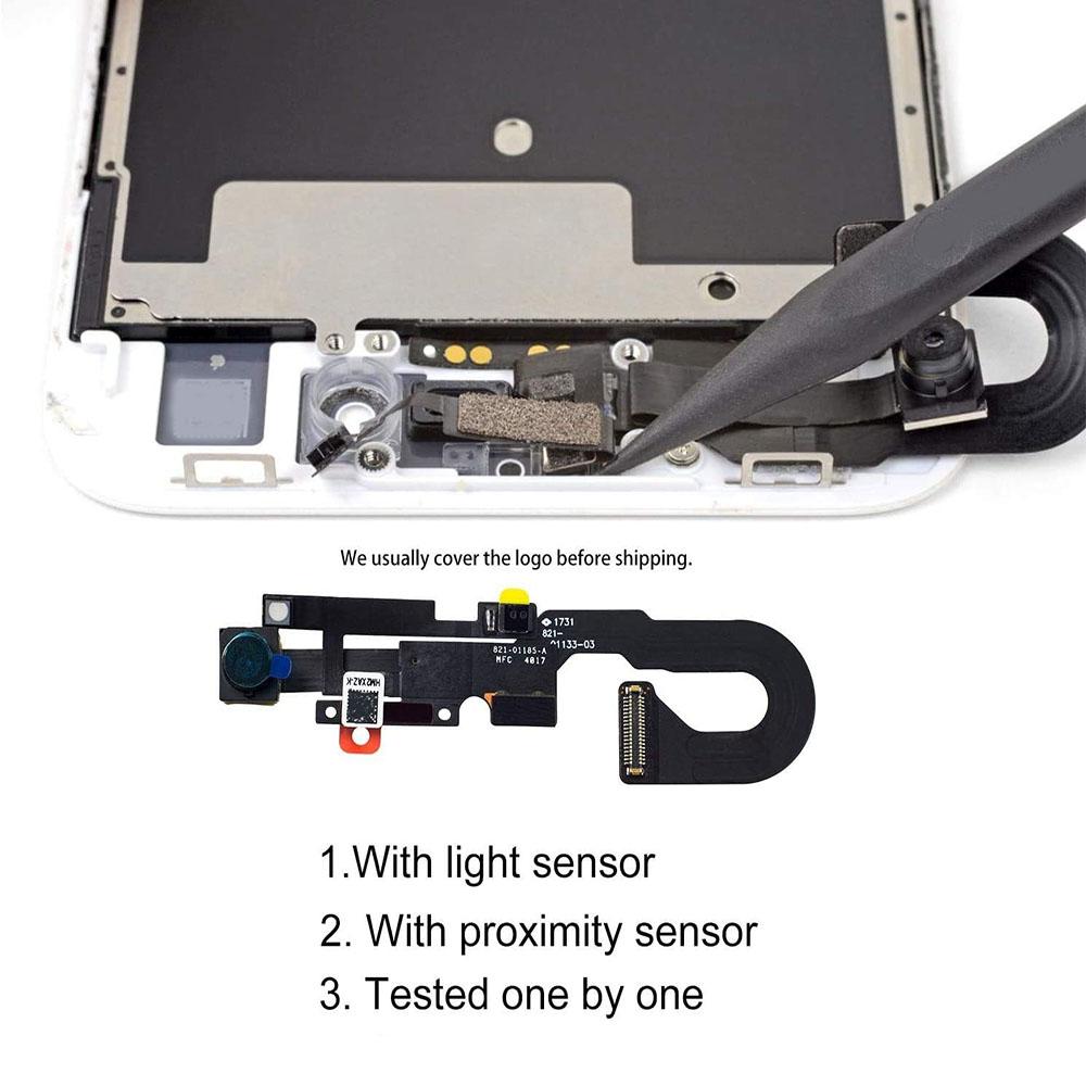 1Pcs Front Facing Camera Proximity Sensor Flex Cable Replacement for iPhone 8/SE