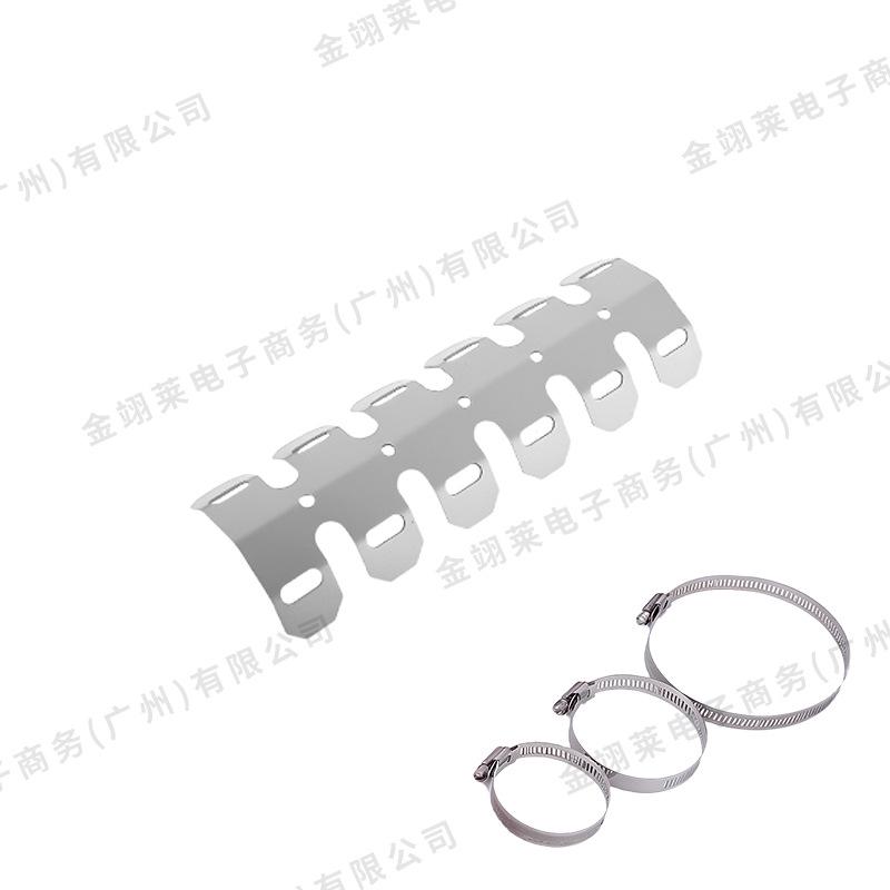 Motorcycle Exhaust Guard: Heat Dissipation, Anti-Scald, Scratch & Collision Protection, Short Version