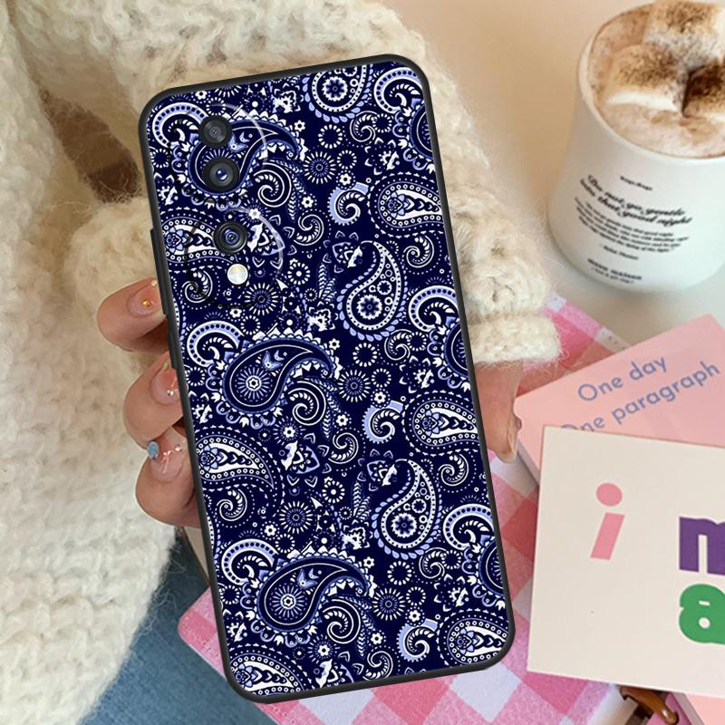 Bandana Seamless Pattern For Honor Magic 8 7 6 5 Pro Case For Honor Win RT X9d X9b X9c X9a X8c X8b 200 400 70 90 Lite