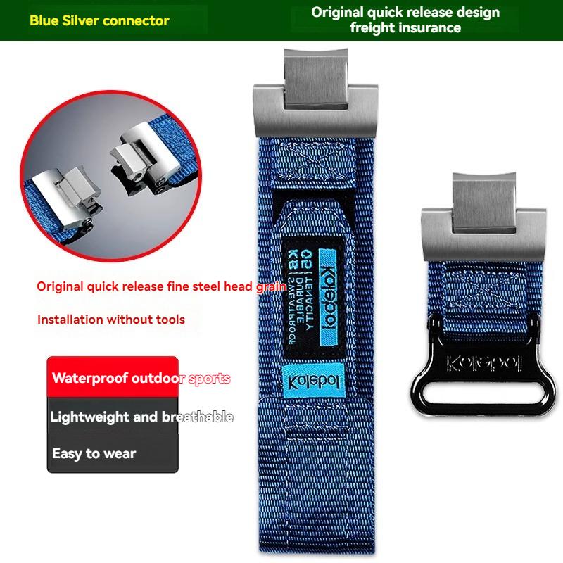 For Casio5672 MTG-B3000 Fashionable and personalized modification nylon canvas watch strap Wristband accessories Send tools