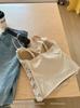 6099 French Style Lace Camisole with Fixed Cup for Women - Reduces Side Breast Bulge