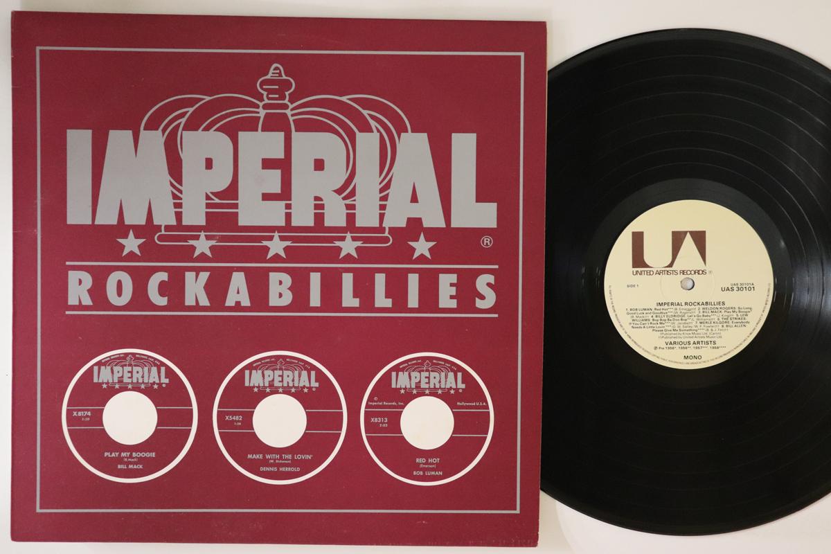 

LP Record VARIOUS - Imperial Rockabillies UAS30101 UNITED ARTISTS 1977 UK Rock Used