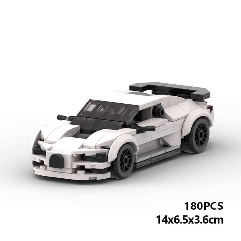 MOC Super Car Model Building Blocks Educational Assembly Toy for Boys